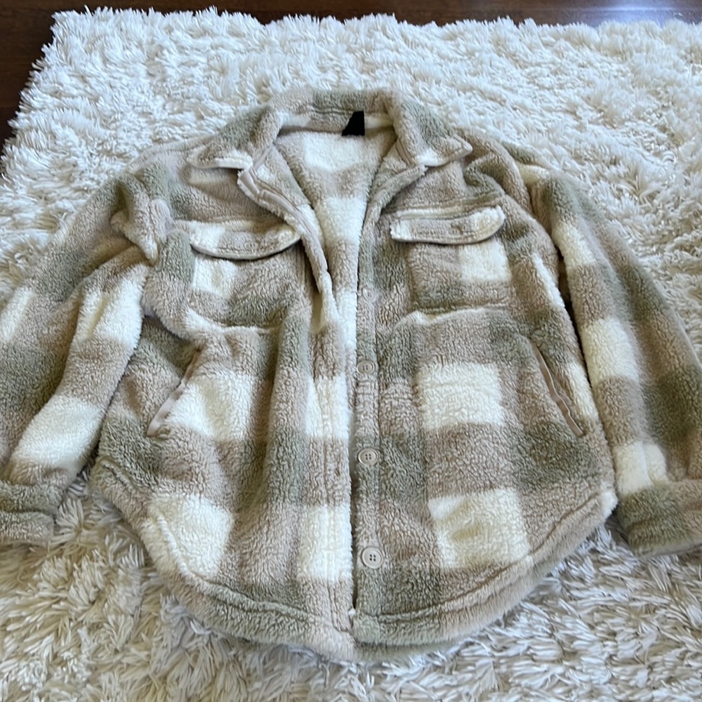 Pacsun teddy coat